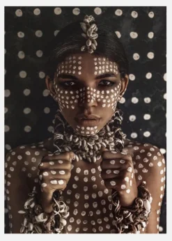 Aboriginal Body Art I Canvastavla (30x40 cm)