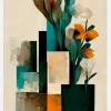 Abstract Arrangement Canvastavla (30x40 cm)