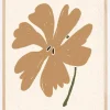 Abstract Art Flower Poster (21x29.7 cm (A4))