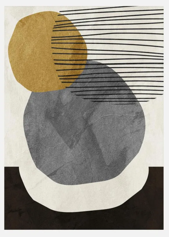 Abstract Art Llll Canvastavla (30x40 cm)