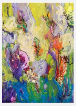 Abstract Blossom Dance Canvastavla (30x40 cm)