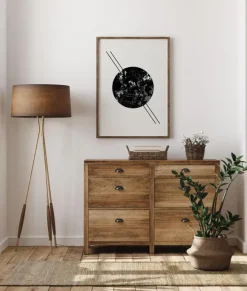 Abstract Circle III Poster (21x29.7 cm (A4))