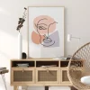 Abstract Face Multi Poster (21x29.7 cm (A4))
