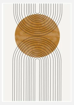 Abstract Flow Canvastavla (30x40 cm)