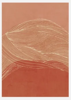 Abstract From The Road Canvastavla (30x40 cm)