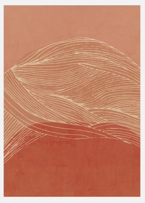 Abstract From The Road Canvastavla (30x40 cm)