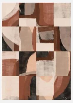 Abstract No.1 Canvastavla (30x40 cm)