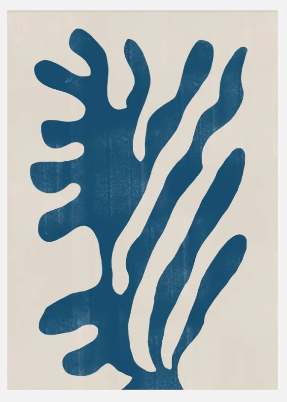 Abstract Plant No2 Canvastavla (30x40 cm)