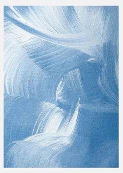 Acrylic Waves No 1 Canvastavla (30x40 cm)