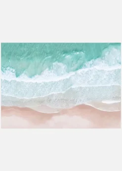 Aerial Ocean Canvastavla (30x40 cm)