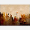 A Forest In Autumn Canvastavla (30x40 cm)