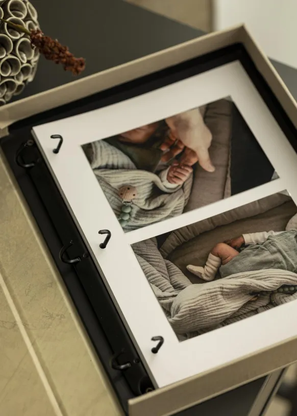 Albumblad för KAILA Coffee Table Photo Album - 30-Pack Vita
