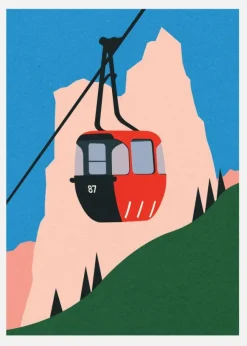 Allgau Alps Canvastavla (30x40 cm)