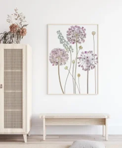 Allium Poster (21x29.7 cm (A4))
