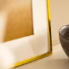 Aluminiumram Guld 50x70 cm