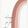 Always Go For The Rainbow Canvastavla (30x40 cm)