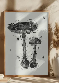 Amanita Mascara Poster (21x29.7 cm (A4))