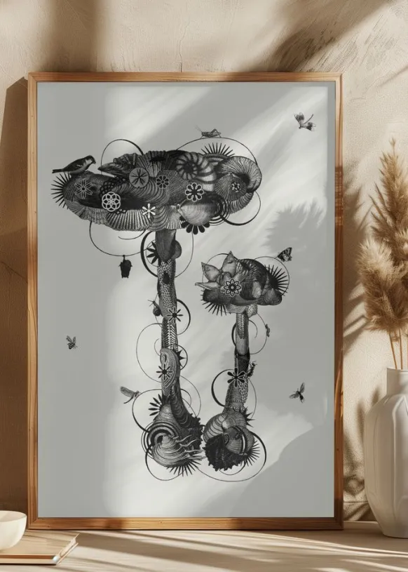 Amanita Mascara Poster (21x29.7 cm (A4))