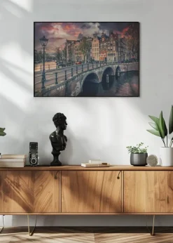 Amsterdam Poster (21x29.7 cm (A4))
