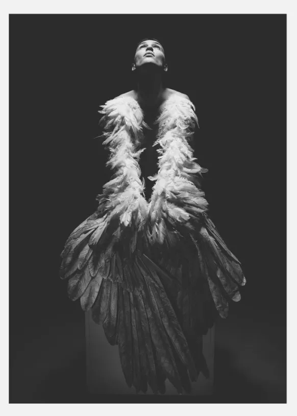 Angel Canvastavla (30x40 cm)