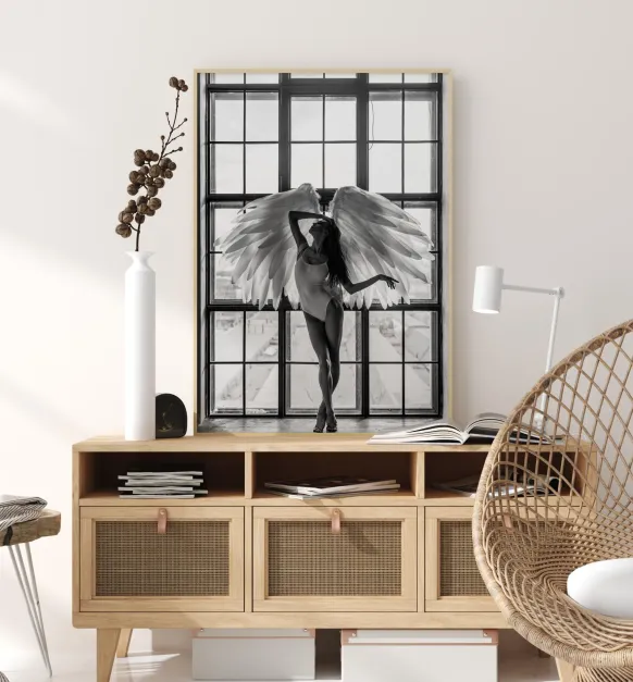 Angel Women Posing I Poster (21x29.7 cm (A4))