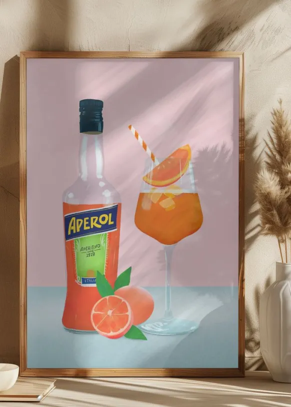 Aperol Spritz Poster (21x29.7 cm (A4))