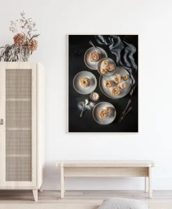 Apple Roses Tartlets Poster (21x29.7 cm (A4))
