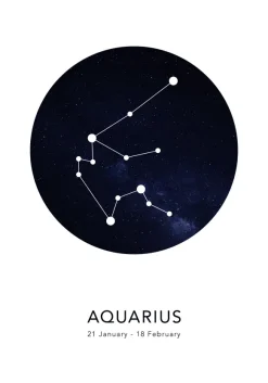 Aquarius Poster (21x29.7 cm (A4))