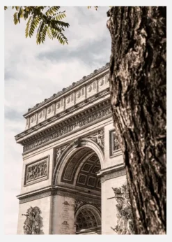 Arc De Triomphe Paris I Canvastavla (30x40 cm)