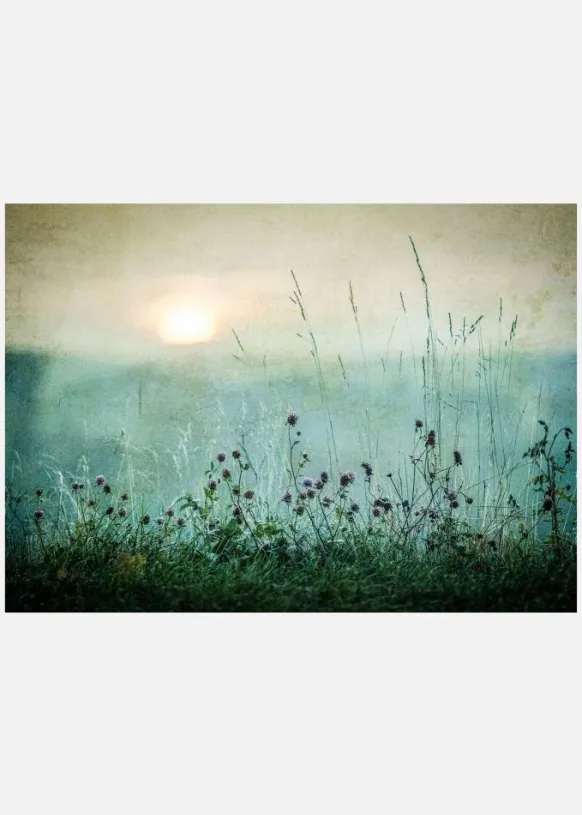Autumn Sunrise Canvastavla (30x40 cm)