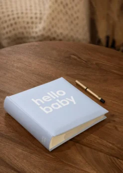 Babyalbum Hello Baby Blå - 200 Bilder i 10x15 cm