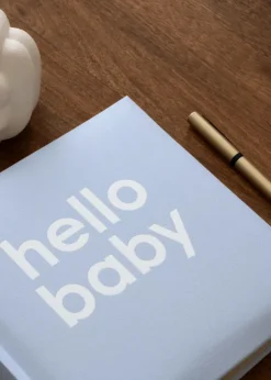 Babyalbum Hello Baby Blå - 200 Bilder i 10x15 cm