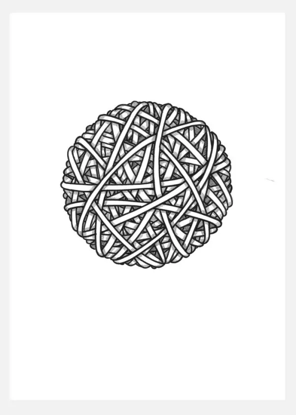 Ball Canvastavla (30x40 cm)