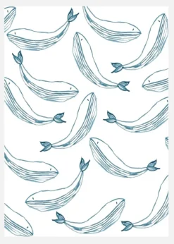 Ballenas Canvastavla (30x40 cm)