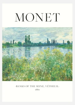 Banks Of The Seine Canvastavla (30x40 cm)