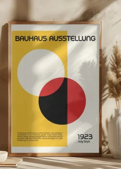 Bauhaus Ausstellung Poster (21x29.7 cm (A4))