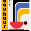 Bauhaus Coffee House Canvastavla (30x40 cm)