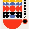 Bauhaus Coffee 70s Decor Canvastavla (30x40 cm)