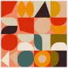 Bauhaus New 4 Canvastavla (30x30 cm)