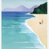 Beach Girl III Canvastavla (30x40 cm)