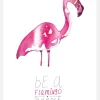 Be A Flamingo Canvastavla (30x40 cm)