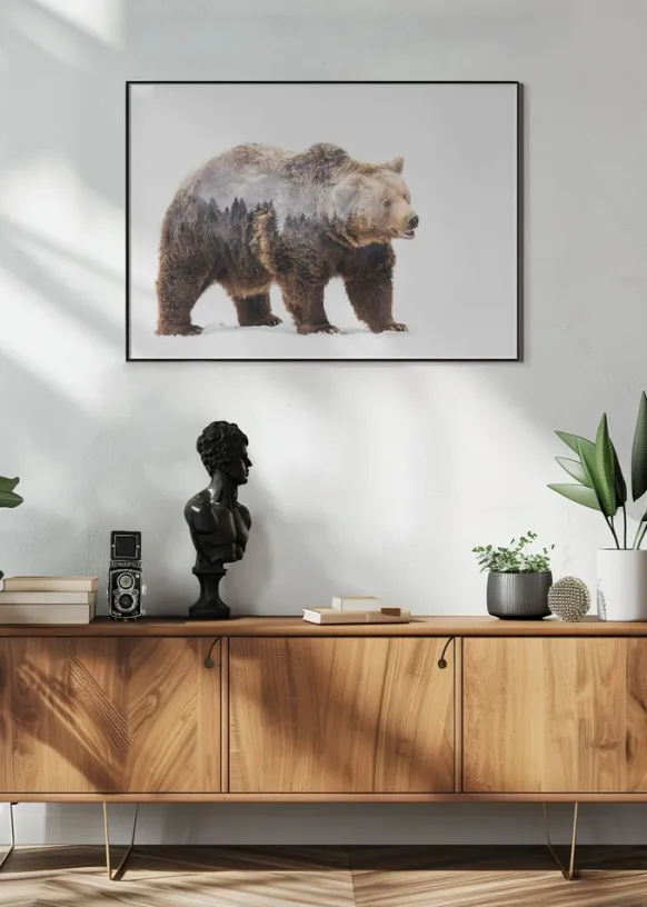 Bear Poster (21x29.7 cm (A4))