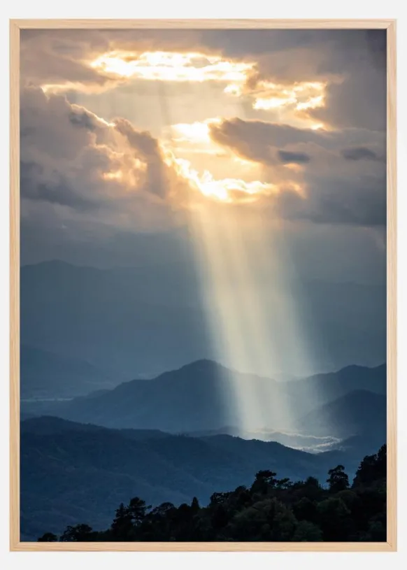 Beautiful sunlight Poster (21x29.7 cm (A4))