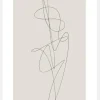 Beige Abstract Canvastavla (30x40 cm)