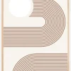 Beige Arc Poster No.2 Poster (21x29.7 cm (A4))