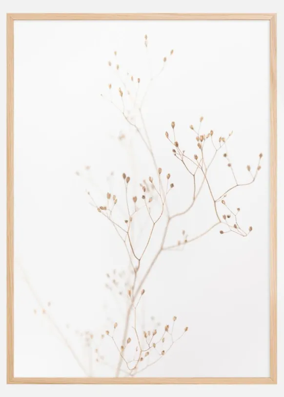 Beige straws Poster (21x29.7 cm (A4))