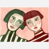Best Friends Canvastavla (30x40 cm)