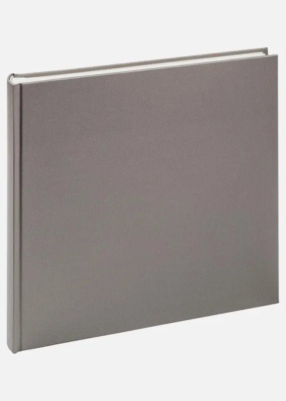 Beyond Album Grå - 22,5x24 cm (40 Vita sidor / 20 blad)