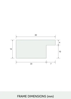 BGA Select Wide Svart 40x50 cm