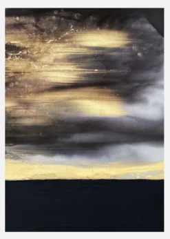 Black And Gold Canvastavla (30x40 cm)